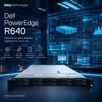   Server PowerEdge R640 1U Prosesor Xeon Scalable Performa Tinggi untuk Pusat Data dan Layanan Cloud