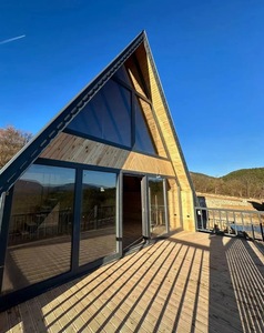 Casa Prefabricada Modular Tradicional con Estructura <span class=keywords><strong>de</strong></span> Acero y Madera, Diseño <span class=keywords><strong>de</strong></span> Villa Resort Móvil, con Jardín, Sala <span class=keywords><strong>de</strong></span> Estar, Baño y Cocina - Product Image 4