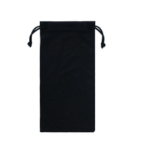 Pochette en microfibre personnalisée pour lunettes de vue et de soleil, avec cordon de serrage, en gros, articles en stock