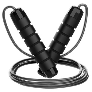 Vente chaude Personnalisé Réglable PVC Vitesse Corde À Sauter Gym Équipement D'entraînement-Fil D'acier Roulement Fitness Vitesse Corde À Sauter - Product Image 4