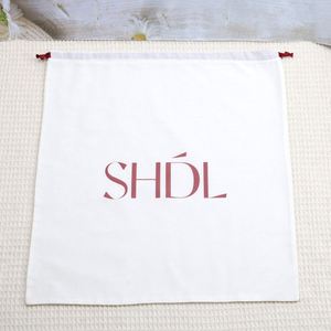 Nouveau produit : Grande pochette en coton pour chaussures, sacs à main, emballage, sac cadeau à cordon - Product Image 4