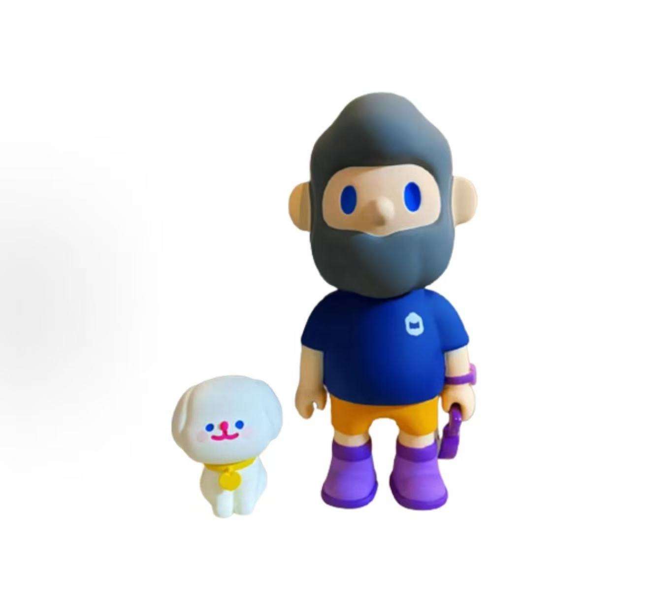 แฟนหนุ่มที่เดินสุนัขของชาวนาบ๊อบ