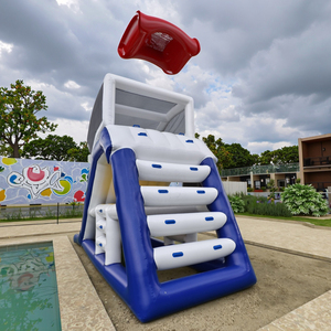 Grande scivolo triangolare gonfiabile diretto della fabbrica per la piscina/<span class=keywords><strong>mare</strong></span>/<span class=keywords><strong>fiume</strong></span>/cortile - Product Image 4