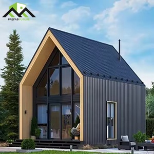 Modern <b>Prefab</b> <b>House</b> With Gabled Roof Light Steel Frame Design For Outdoor Living - Product Image 2