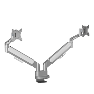 Hot bán khí mùa xuân Màn hình kép cánh tay đứng có thể điều chỉnh màn hình chủ núi <span class=keywords><strong>Bracket</strong></span> - Product Image 6