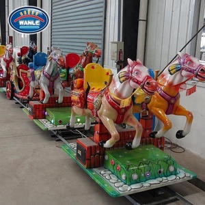 Wanle Parc D'attractions Fée Voyage Train Enfants Manèges Enfants Train Électrique Pas Cher Piste Train pour <span class=keywords><strong>Les</strong></span> Enfants - Product Image 1
