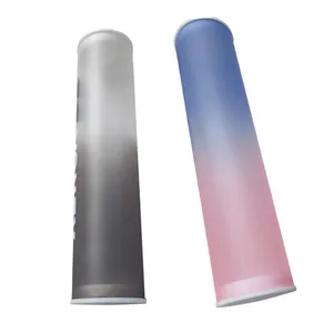 LANDU Personnalisé Acrylique PMMA artisanat Transparent Gradient Color acrylique badminton tube