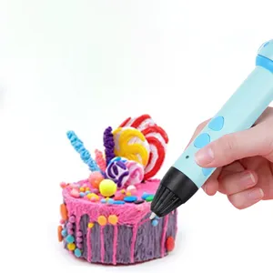 Stylo d'imprimante 3D pour enfants, bricolage, mini stylo créatif d'impression 3D, avec filament PLA, jouet de poche