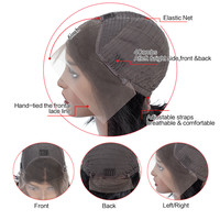 Boîtes d'emballage directement du fournisseur, logo personnalisé disponible, YesWigs, perruque Deep Wave en cheveux humains, perruque Lace Front pour femmes noires