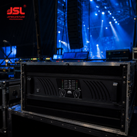 Amplificateur de puissance professionnel JSL à 2 canaux, montage en rack, amplificateur audio professionnel pour système de sonorisation, haut-parleur, DJ, concert, boîte de nuit