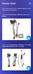 Radio de coche 2 Din de 9 pulgadas, reproductor Multimedia de Radio de coche Android para <span class=keywords><strong>Fiat</strong></span> <span class=keywords><strong>Ducato</strong></span> 2011-2021, navegación GPS, radio automática Carplay - Product Image 3