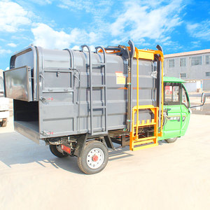 Camion à ordures compacteur à trois roues de petite taille pour véhicules spéciaux à vendre - Product Image 5