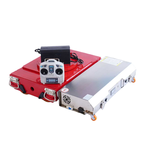 Chariot électrique télécommandé 20T 60T pour le déplacement de charges lourdes, chariot à palettes, chariot à roulettes motorisé - Product Image 4