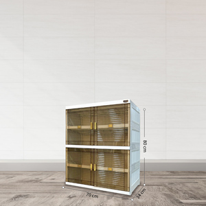 Smartbox Fit <b>4</b> Layer White, a stylish and functional <b>storage</b> solution for your bedroom, brings practicality and aesthetics. - Product Image 3