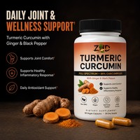 Curcuma avec 95% de piperine, poivre noir |   Complément OEM |   Curcuminoïdes à absorption élevée, marque privée, 95 %, 90 gélules