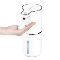Produits pour la maison intelligente, cadeaux pour fêtes, distributeur de savon automatique mural à capteur, rechargeable par USB, sans contact