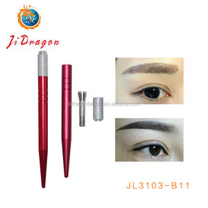 Lápiz <span class=keywords><strong>de</strong></span> Cejas Impermeable <span class=keywords><strong>de</strong></span> Larga Duración para Microblading en <span class=keywords><strong>Tonos</strong></span> Marrón Oscuro, Negro y Rojo que Crean un Aspecto Natural <span class=keywords><strong>de</strong></span> Cejas - Product Image 3