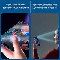 Protection d'écran en verre trempé anti-espion pour iPhone 18 17 16 15 Pro Max 14 13 12 11 XR – Vente en gros usine