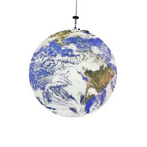 Trong nhà ngoài trời hình cầu <span class=keywords><strong>LED</strong></span> bóng màn hình cảm ứng Globe Sphere Vòng đầy đủ màu sắc 1m Đường Kính p2.5 linh hoạt <span class=keywords><strong>LED</strong></span> màn hình hiển thị - Product Image 2