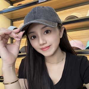 Casquette de baseball classique vintage réglable en coton délavé vieilli, 6 panneaux, personnalisable avec logo brodé, vente en gros - Product Image 2