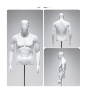 <span class=keywords><strong>Mannequin</strong></span> de sport demi-corps <span class=keywords><strong>en</strong></span> fibre de verre pour homme, idéal pour l'affichage de sous-vêtements et de vêtements <span class=keywords><strong>en</strong></span> magasin et <span class=keywords><strong>en</strong></span> <span class=keywords><strong>vitrine</strong></span> - Product Image 4