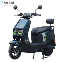 Motocicleta Eléctrica Ligera Directo de Fábrica, Scooter Eléctrico con Batería de 60V para Desplazamientos de Corta Distancia