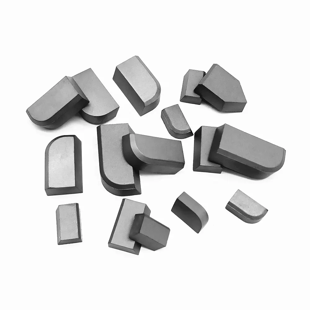 Torna kesme aletleri veya karbür lehimli araçlar için Tungsten karbür ipuçları