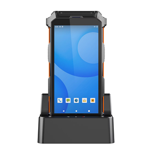 Cầm Tay 5.5-Inch Điện Thoại <span class=keywords><strong>Android</strong></span> Máy Quét NFC Chip Reader 2D Máy Quét Mã Vạch Không Dây Octa-Core 2.0Ghz Gồ Ghề PDA 860-960Mhz - Product Image 1