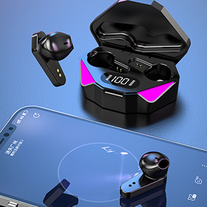 Écouteurs de jeu sans fil X15 TWS, style intra-auriculaire, faible latence, réduction de bruit, étanches, batterie LED, prix plus bas - Product Image 5