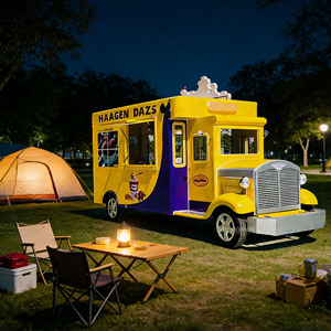 2026 New Design Commercial Food Truck Mobile Kitchen Restaurant <b>Trailer</b> Ready For Business - Product Image 1