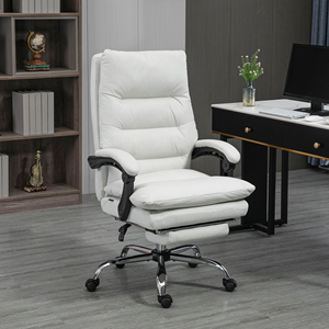 Poltrona Direzionale Girevole Economica e Confortevole, Sedia da <span class=keywords><strong>Ufficio</strong></span> in Microfibra con Massaggio a Vibrazione e Riscaldamento - Product Image 3