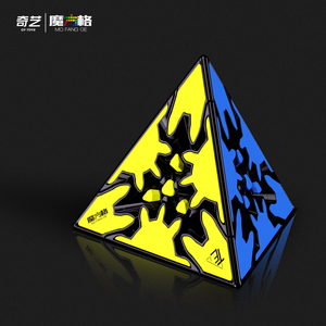 <span class=keywords><strong>Cubo</strong></span> de Rubik <span class=keywords><strong>Qiyi</strong></span> 3x3x3, Pirámide <span class=keywords><strong>3x3</strong></span>, Cilindro, Esfera, <span class=keywords><strong>Cubo</strong></span> de Velocidad de Plástico ABS con Luces, Juguete Educativo, Regalo para Niños - Product Image 4