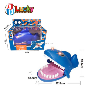 Juego de morder para morder con los dedos, juguetes de truco de dientes de tiburón con risa ligera para la interacción familiar, fiesta de reunión de amigos - Product Image 3