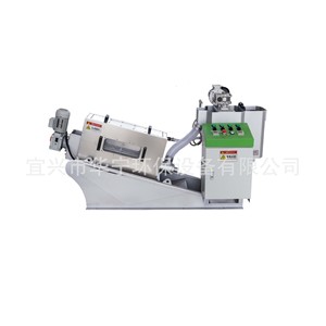 เครื่องแยกกากตะกอนแบบสกรูสแตนเลสสำหรับบำบัดของเสีย - Product Image 2