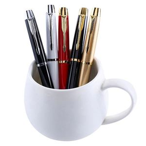 Wholesale Luxury Packaging Pen and Ink Boxes Metal Pen Promotional Items with logo Printing Ballpoint Pen - Product Image 3