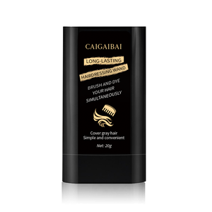 Bâtonnet de coloration capillaire végétalien 3 couleurs avec peigne, pour couvrir les cheveux gris et blancs, sain et longue durée, marque privée - Product Image 1