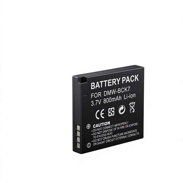 Compatible with for DMW-BCH7E Camera Battery-Lithium-ion Rechargeable in Stock for DMC-S1/S3/FH2/FH5/FP5/FP7 Models