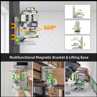 Niveau laser Huepar ZK04CG, nouveau design, 4D, 16 lignes, faisceau laser vert