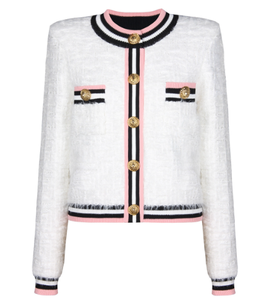 Chaqueta de punto de manga larga para mujer con estilo versátil clásico peludo fragante para primavera otoño nuevos abrigos de moda - Product Image 3