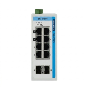 Switch Ethernet Industriale Non Gestito Advantech EKI 5729FI con 8 Porte + 2 SFP Gigabit ProView - Product Image 1