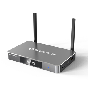 อุปกรณ์ความบันเทิงดิจิทัลแท้ SUPER BOX S7 Ultra แรม 4GB รอม 128GB รองรับ Replay พร้อมใช้งานในสหรัฐอเมริกา - Product Image 4
