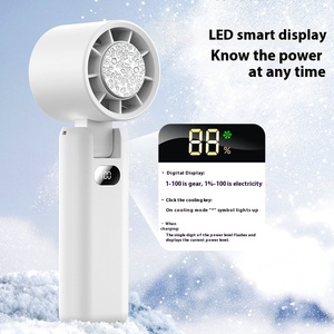 Ventilador de Mano Portátil Centrífugo de Verano, Mini Ventilador Súper Potente, Brisa Natural Refrescante, Ventilador para Fanáticos del Fútbol, OEM/ODM - Product Image 5