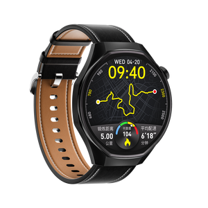 DF M9 <span class=keywords><strong>PRO</strong></span> Orologio Smart Ultra Sottile per Business con Guida Intelligente, Modello 3 in 1 con GPS, Fotocamera 200W, Batteria 600mAH, Orologio Sportivo per Ciclismo, Lunga Autonomia - Product Image 2