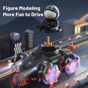 SJY-Q169 Voiture de course télécommandée avec projection de couleurs fantastiques et musique, jouet pour enfants, voiture de drift RC 4x4, cadeau pour enfants - Product Image 5