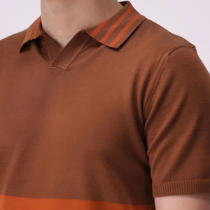 Chemises polo décontractées en coton et polyester de qualité supérieure, polos de golf pour hommes, design et logo personnalisés, polos pour hommes en vente - Product Image 5
