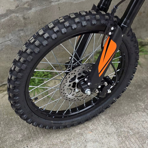 Moto électrique tout-terrain MD-2X 72V 8000W avec batterie au lithium 40Ah, pneus tout-terrain avant 19 pouces et arrière 17 pouces, affichage numérique - Product Image 3