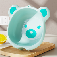 Vente Flash : Bassine de Lavage pour Bébé en Forme d'Ours, en Plastique, Motif Dessin Animé, pour le Visage des Enfants, Idéale pour la Salle de Bain des Nouveau-nés, Prise en Charge OEM