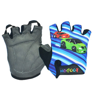 Bodun Cycling Gloves <b>Half</b> Finger Breathable Non <b>Slip</b> For Kids Summer Unisex Riding Gloves - Product Image 2