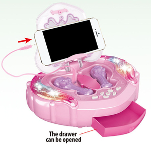 Juguete <span class=keywords><strong>de</strong></span> karaoke para niños Star Sound con juego <span class=keywords><strong>de</strong></span> micrófono doble, experiencia musical interactiva ligera para niñas, desata su superestrella interior - Product Image 2