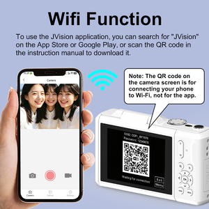 Caméra compacte pour vlog avec zoom <span class=keywords><strong>numérique</strong></span> 16x, vidéo 8K personnalisable, écran rabattable de 2,8 pouces, Wifi, filtres multiples pour débutants - Product Image 6